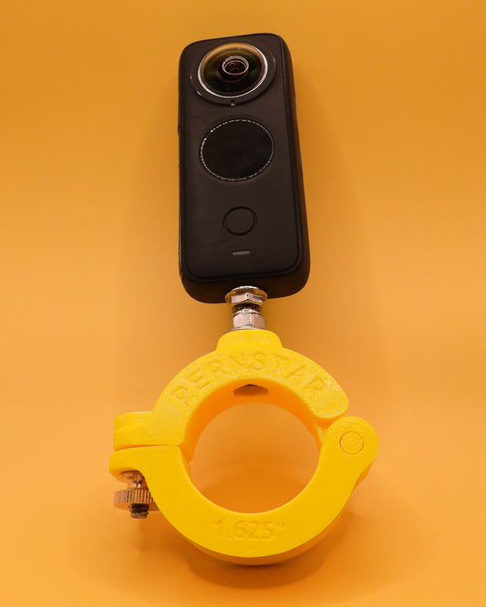 Roll Cage Action Camera Mount - 1.625" - [YELLOW]