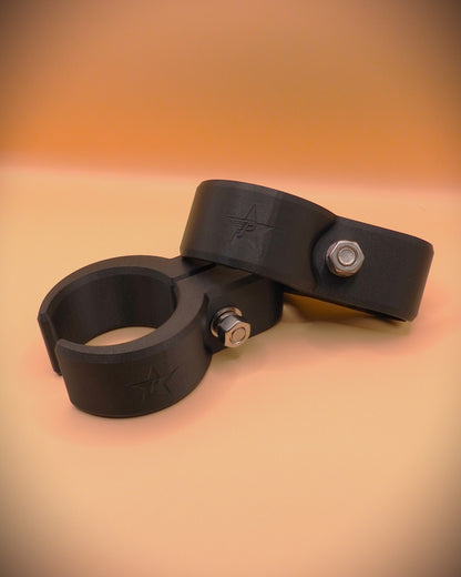 52 mm Shock Reservoir Clamp 1" [CARBON BLACK]