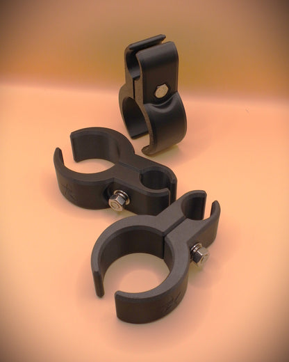 52 mm Shock Reservoir Clamp 1" [CARBON BLACK]